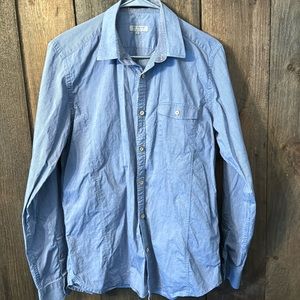 Ted Baker blue striped dress shirt
